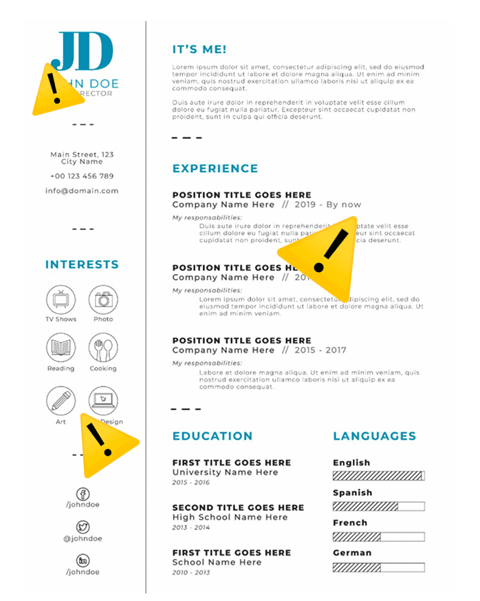 Wrong Resume